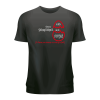 Tricou personalizat negru ,,A face pe cineva cu ouă si oțet''