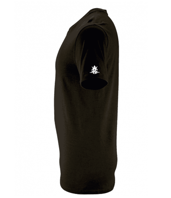 AKE lateral Tricou negru ,Nihil sine Deo,,