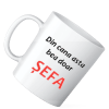 Cana alba mată personalizata