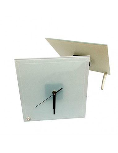 Ceas sticla sublimare 20x20