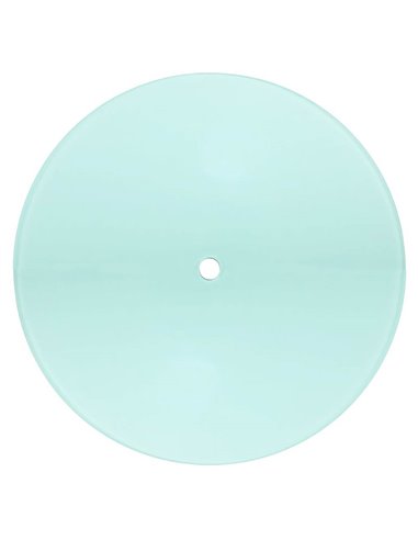 Ceas sticlă rotund 18cm
