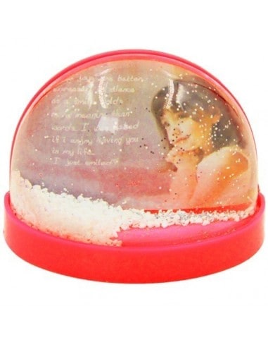 Glob foto magnetic rosu