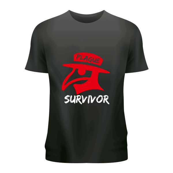 plague-survivor_n Tricou personalizat ,,plague survivor,,