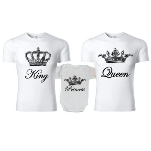 Set tricouri personalizate Familia Regala