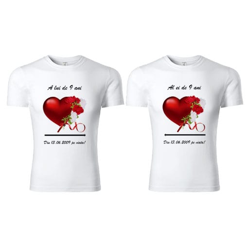 set-tricouri-personalizate-aniversare-relatie Set aniversare relatie