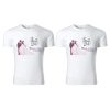 Set 2 tricouri personalizate Save the Date - mov
