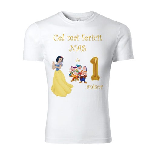 tricou-personalizat-1-an-alba-ca-zapada-_nas Set 2 tricouri personalizate nasi