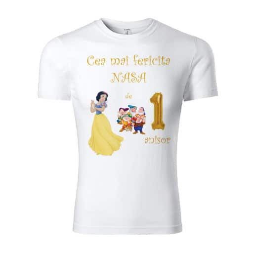 tricou-personalizat-1-an-alba-ca-zapada-_nasa Set 2 tricouri personalizate nasi