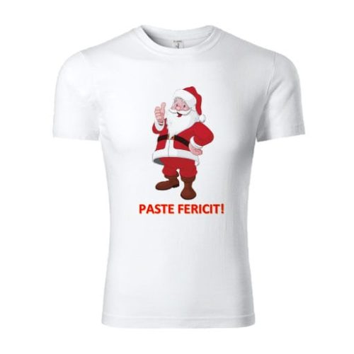 Tricou Mos Craciun ureaza Paste Fericit