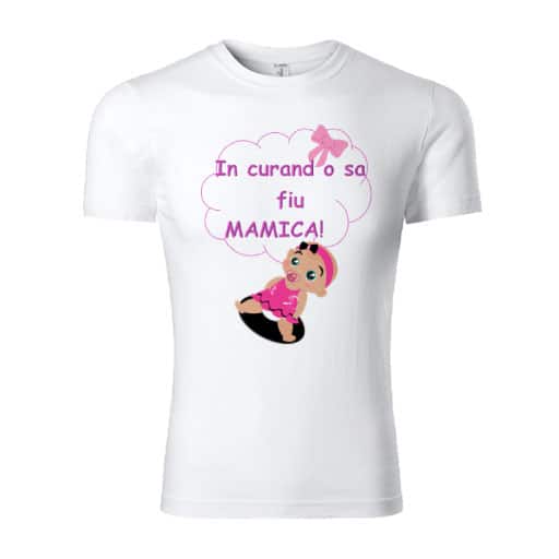 tricou-personalizat-gravida-fetita Tricou personalizat gravida fetita