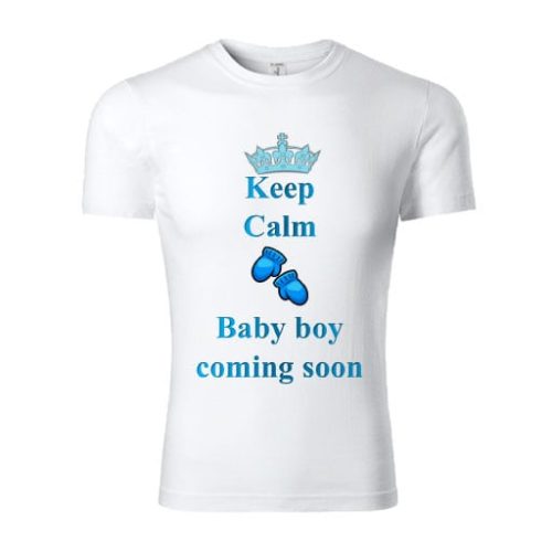 Tricou personalizat keep calm - baiat