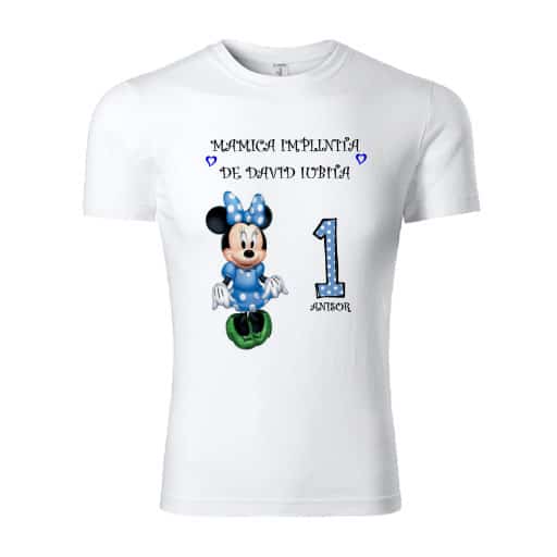 tricou-personalizat-mama-1-an-Mickey-Mouse Set tricouri personalizate familie Mickey M