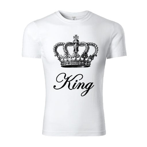 tricou-personalizat-tata-King Set tricouri personalizate Familia Regala