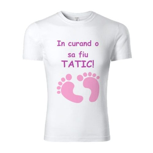 Tricou personalizat tatic fetita - picioare-roz
