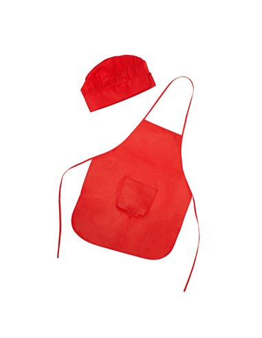 sort-cu-boneta-pentru-copii rosu Set sort si boneta pentru copii