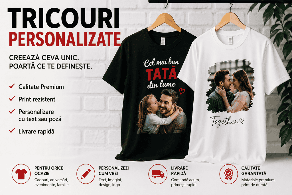 Banda desenată personalizată cu fotografii și mesaje pentru cadouri unice.