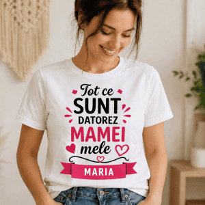 tricou personalizat mama cu nume