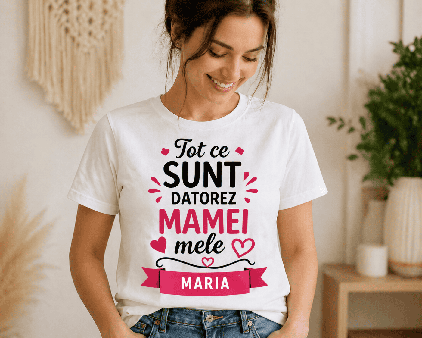 tricou personalizat mama cu nume