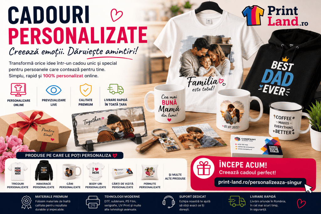 Cadouri personalizate în 2026 – ghidul complet pentru alegerea unui cadou unic care creează emoții și amintiri de neuitat